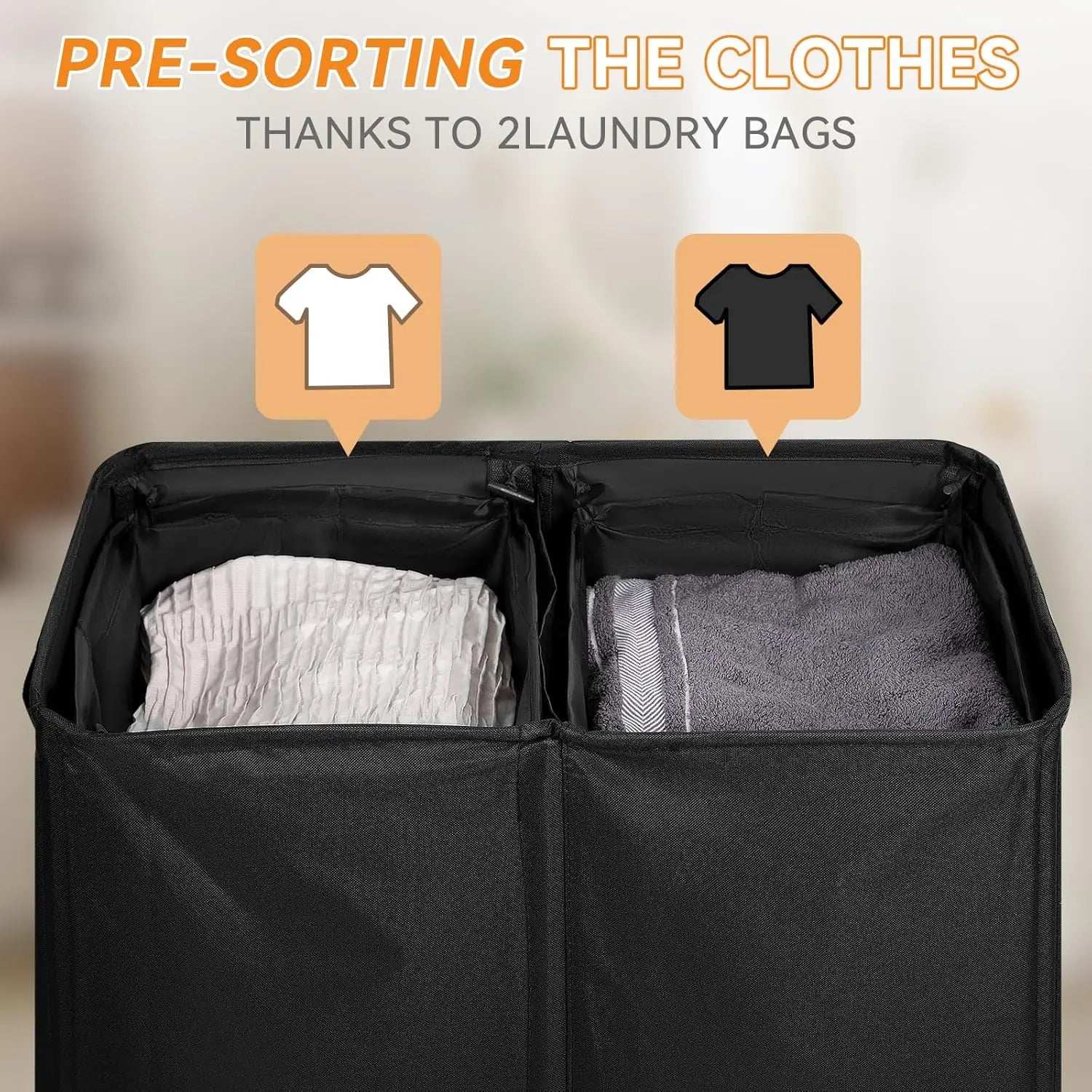 Easy-Organize Laundry Hamper