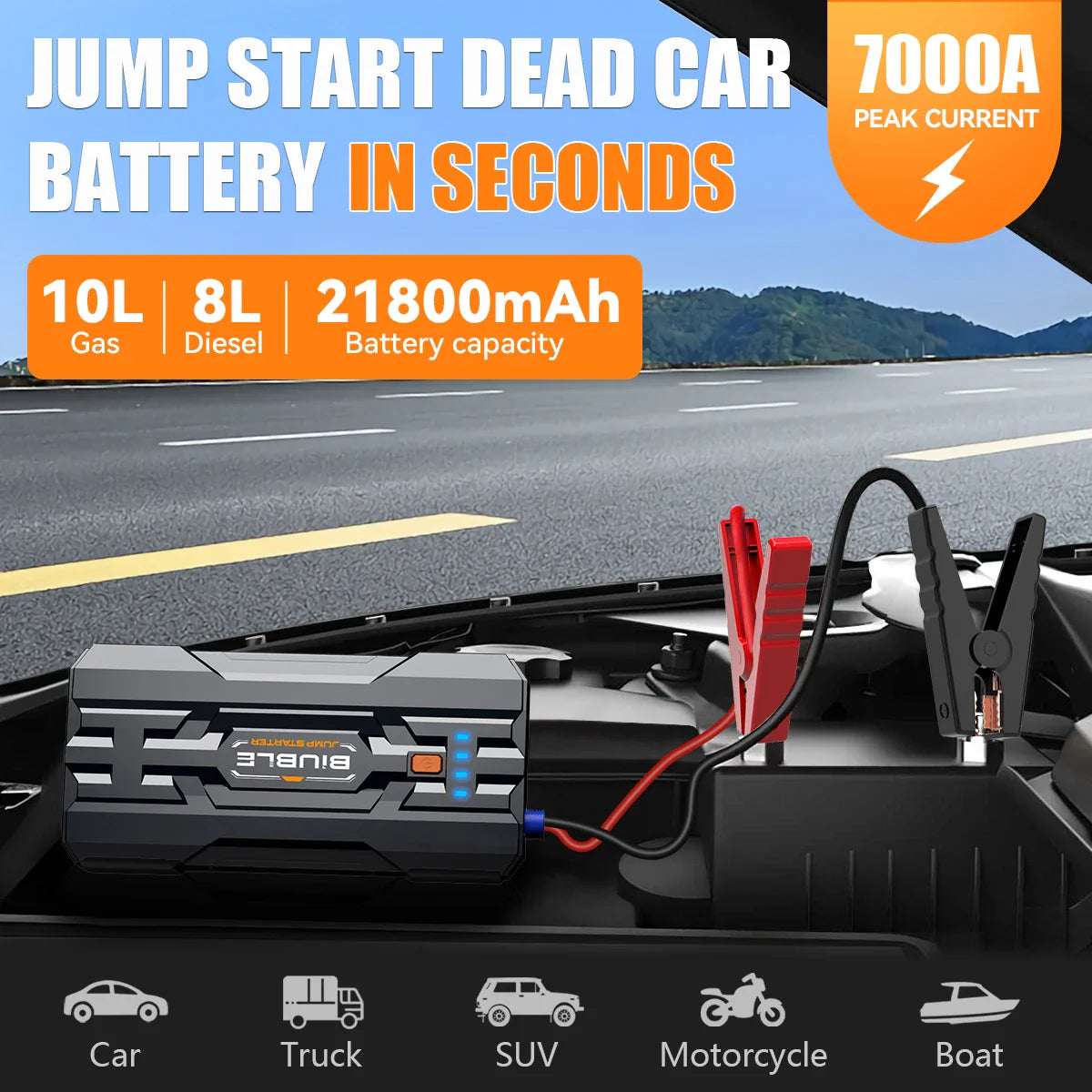 Ultimate Road Safety Jump Starter