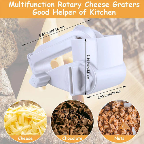Easy Spin Cheese Grater